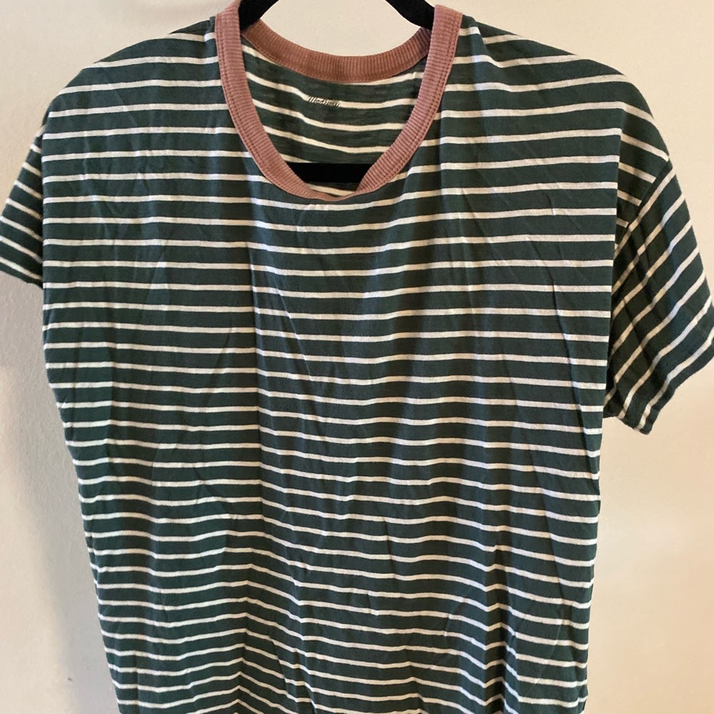 Madewell stripped t-shirt, Large